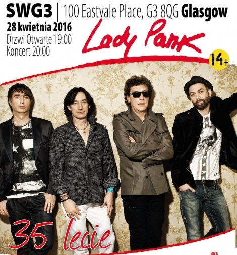 Lady Pank w Glasgow