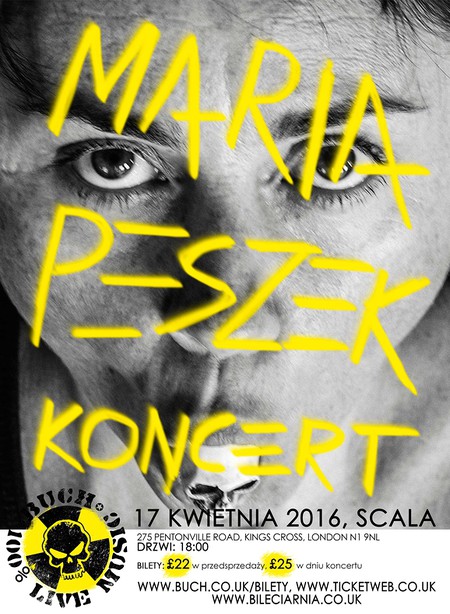 Maria Peszek w Londynie