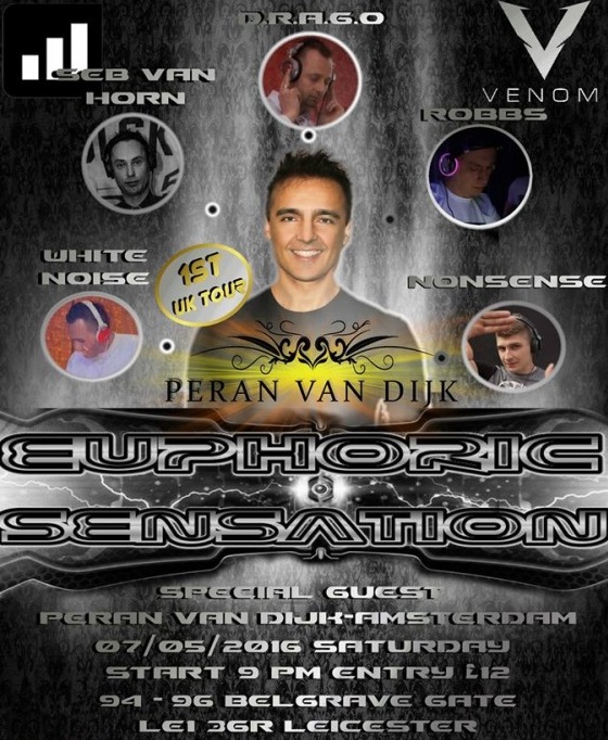 EUPHORIC SENSATION 2nd Edition: PERAN VAN DIJK w Leicester