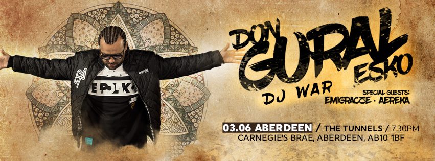 DonGURALesko & DJ War w Aberdeen