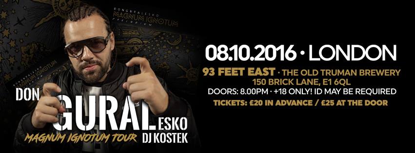 DonGuralesko w Londynie