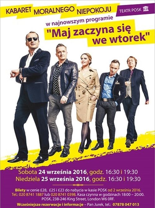 Kabaret Moralnego Niepokoju w Londynie