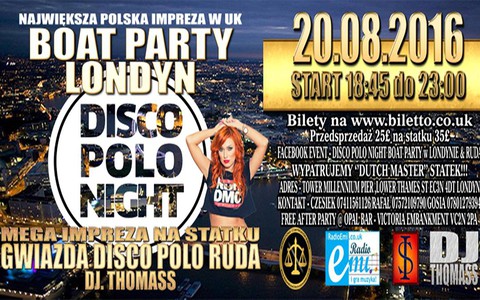 Ruda - Disco Polo Night w Londynie