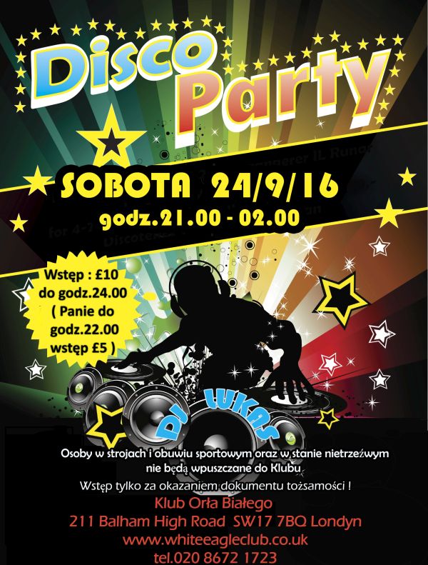 Disco Party na Balham