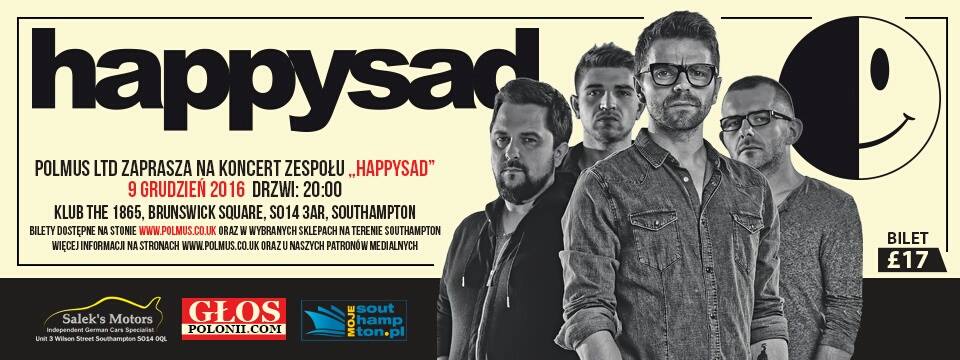 Happysad w Southampton