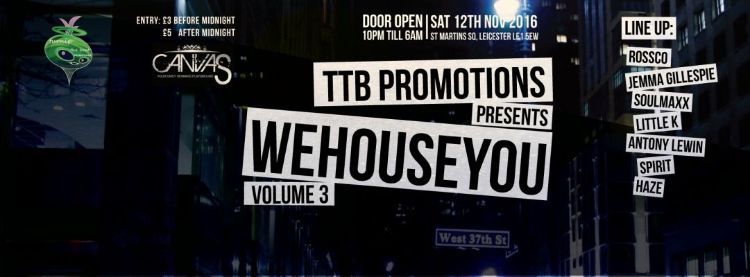 We House You vol. 3 w Leicester
