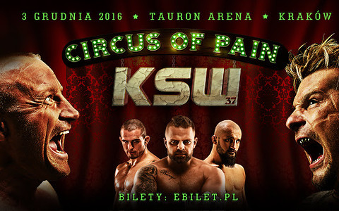 Transmisja gali KSW 37 - Circus of Pain!