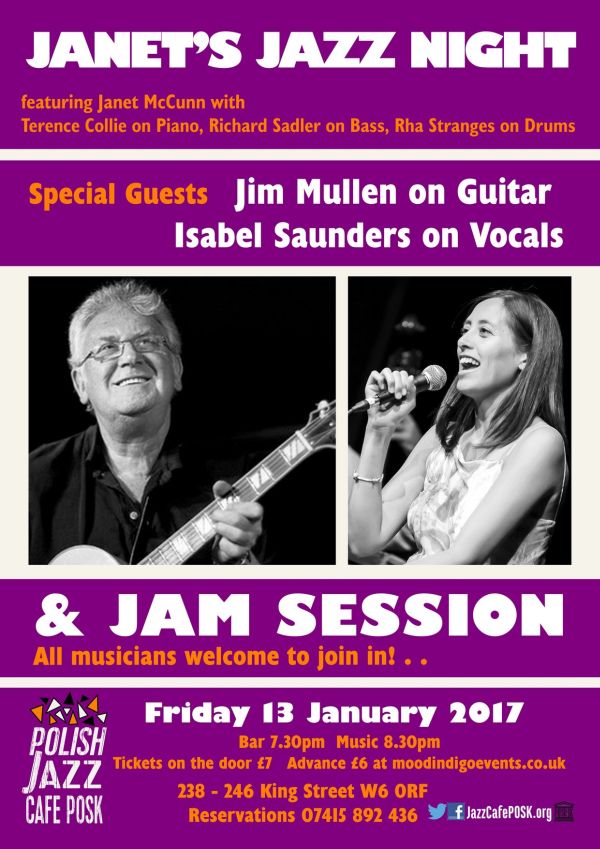 Janet's Jazz Night w Londynie