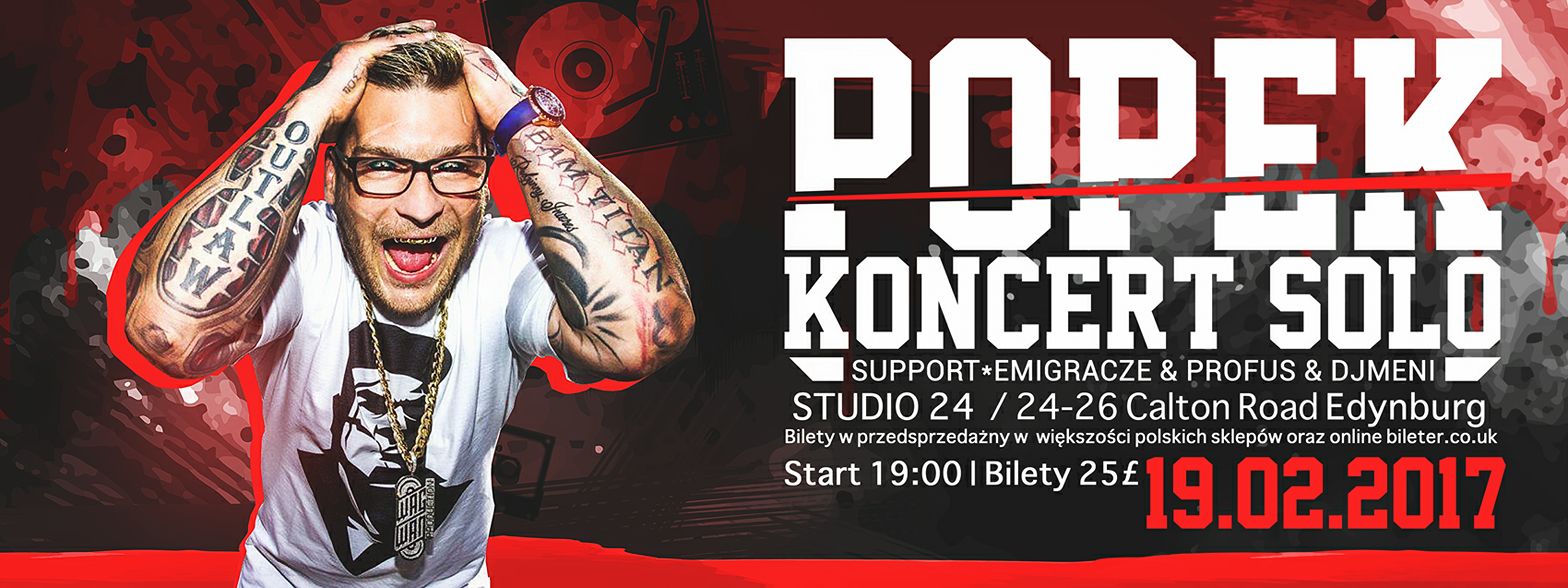 Popek w Edynburgu