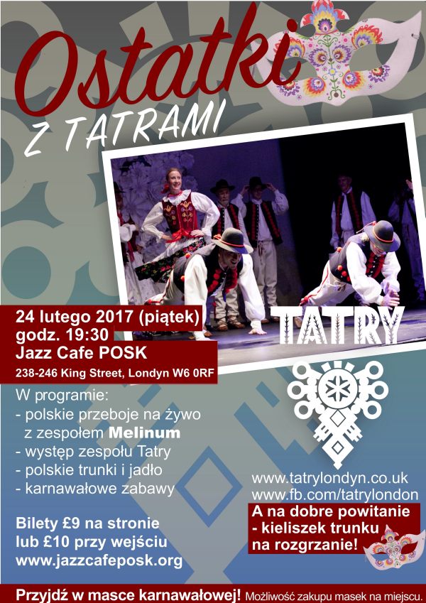 Tatry Polish Folk Evening w Londynie