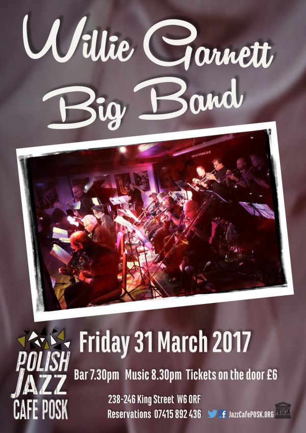 Willie Garnett's Big Band w Londynie