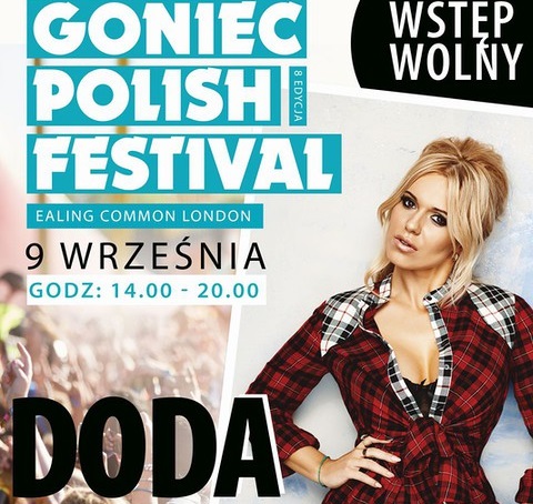 Doda w Londynie - Goniec Polish Festival 2017