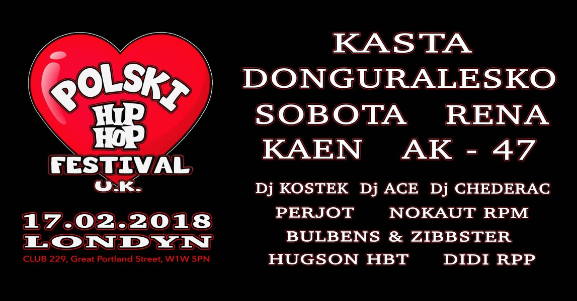 Polski Hip-Hop Festival UK w Londynie